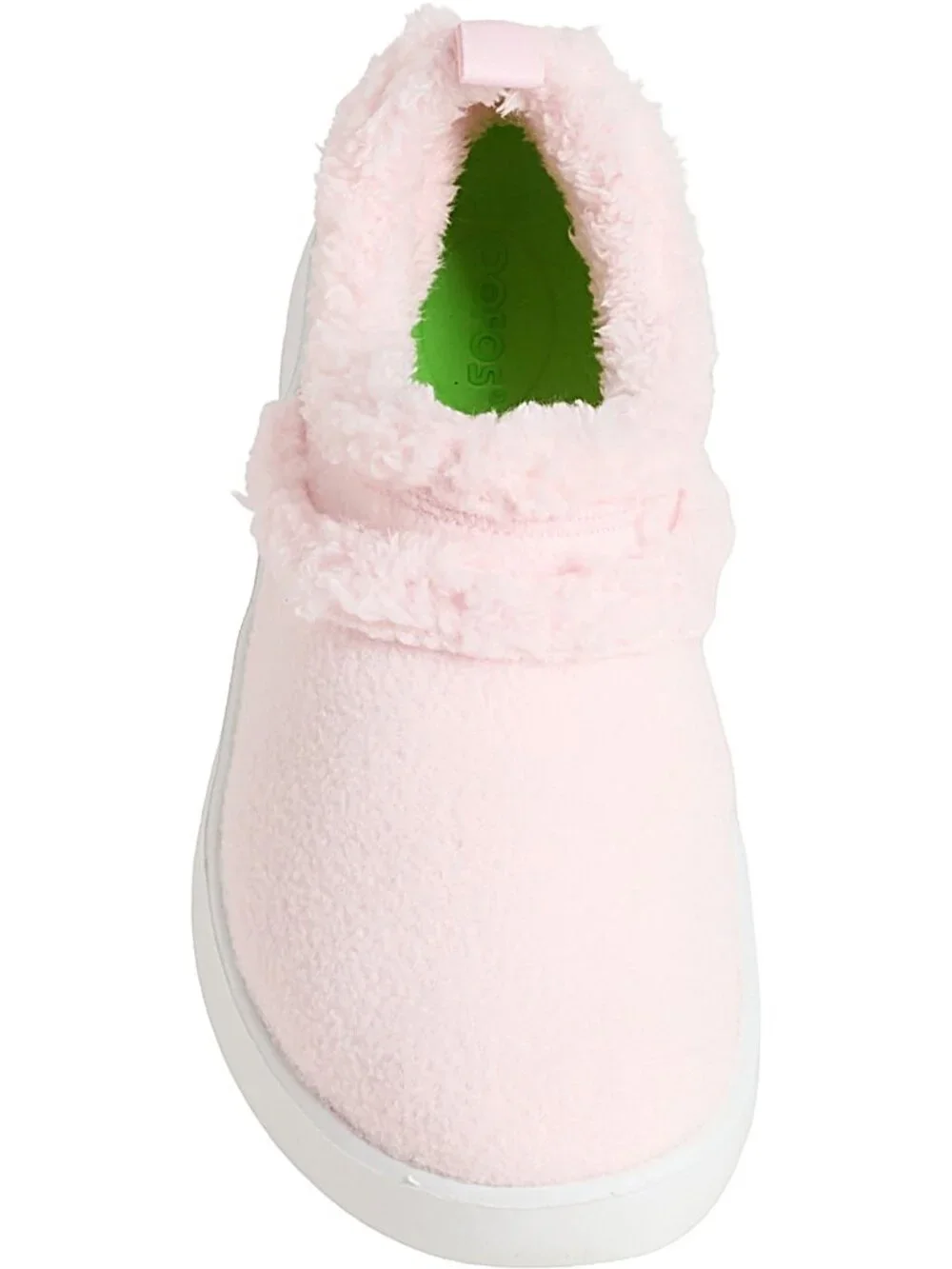 OOFOS Recovery Oocoozie Low Slip On Shoes -White/Pink-